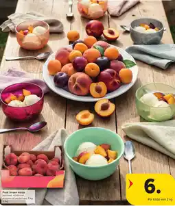 Hyper Carrefour Fruit in een kistje aanbieding
