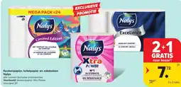 Hyper Carrefour Keukenpapier, toiletpapier en zakdoeken nalys aanbieding