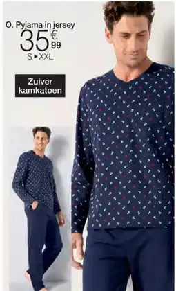 Damart Pyjama in jersey aanbieding