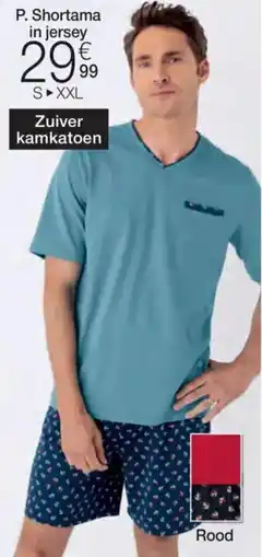 Damart Shortama in jersey aanbieding