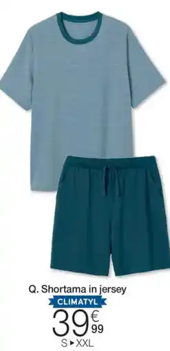 Damart Shortama in jersey aanbieding
