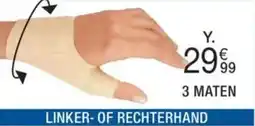 Damart Soepele dagcorrector duim aanbieding