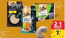 Hyper Carrefour Soep en pouches Sheba aanbieding