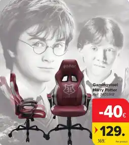 Hyper Carrefour Gamingstoel Harry Potter aanbieding