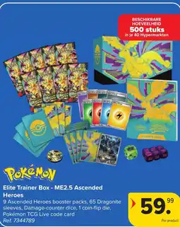 Hyper Carrefour Elite Trainer Box - ME2.5 Ascended Heroes aanbieding