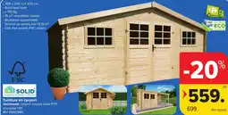 Hyper Carrefour Tuinhuis en carport aanbieding