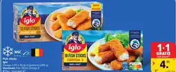 Hyper Carrefour Fish sticks Iglo aanbieding