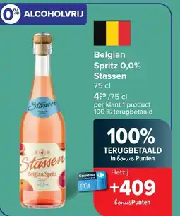 Hyper Carrefour Belgian Spritz 0,0% Stassen aanbieding