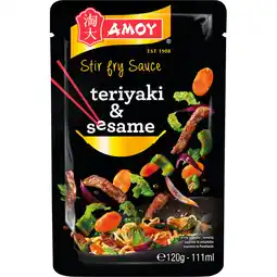 Albert Heijn Amoy Stir fry sauce teriyaki-sesame aanbieding