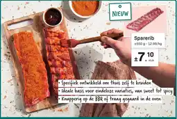 Buurtslagers Sparerib aanbieding