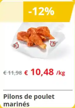 Renmans Pilons de Poulet Marinés aanbieding