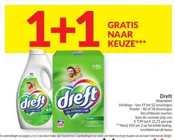 Intermarché Dreft Wasmiddel aanbieding