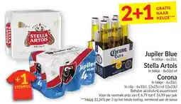 Intermarché Jupiler Blue, Stella Artois, Corona aanbieding