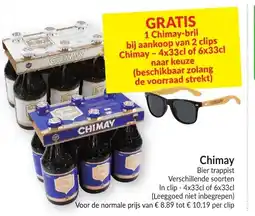Intermarché Chimay Bier trappist aanbieding