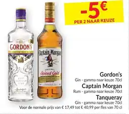 Intermarché Gordon's, Captain Morgan aanbieding