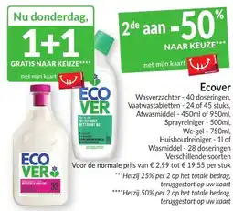 Intermarché Ecover aanbieding