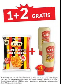 Intermarché M Belviva, Mayonaises aanbieding