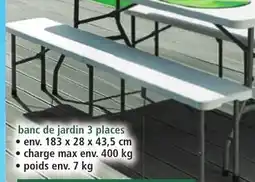 Norma Banco de jardin aanbieding