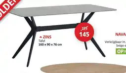 Weba ZINS aanbieding