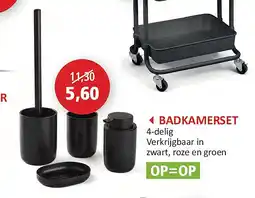 Weba BADKAMERSET aanbieding