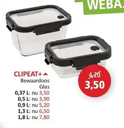 Weba CLIPEAT+ aanbieding
