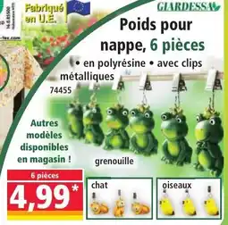 Norma Poids pour nappe aanbieding