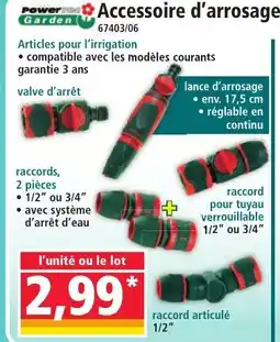 Norma Power Garden Accessoire d'arrosage aanbieding