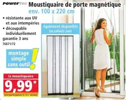 Norma PowerTec Moustiquaire de porte magnétique aanbieding