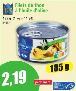 Norma Filets de thon à l'huile d'olive aanbieding