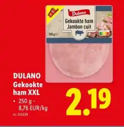 Lidl Gekookte ham XXL aanbieding