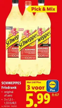 Lidl Frisdrank aanbieding