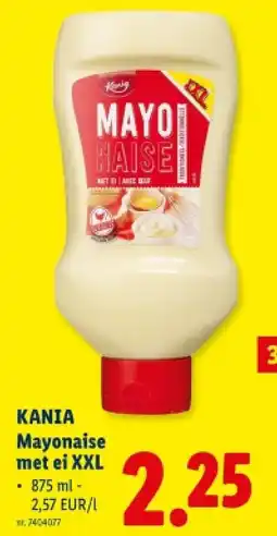 Lidl Mayonaise met ei XXL aanbieding