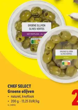 Lidl Groene olijven aanbieding
