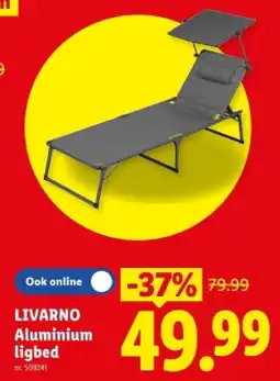Lidl Aluminium ligbed aanbieding