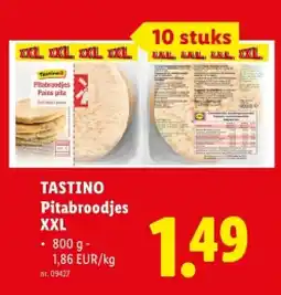 Lidl Pitabroodjes XXL aanbieding
