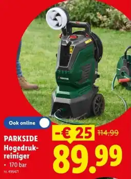 Lidl Hogedrukreiniger aanbieding