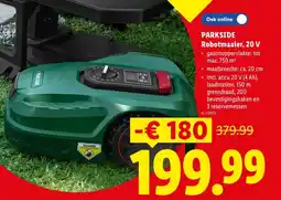 Lidl Robotmaaier, 20 V aanbieding