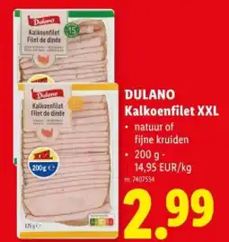 Lidl Kalkoenfilet XXL aanbieding