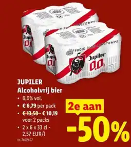 Lidl Alcoholvrij bier aanbieding
