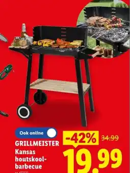 Lidl Kansas houtskoolbarbecuе aanbieding