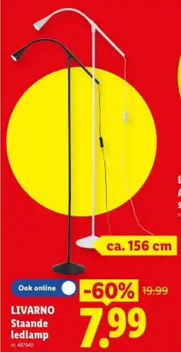 Lidl Staande ledlamp aanbieding