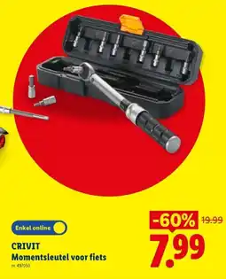 Lidl Momentsleutel voor fiets aanbieding