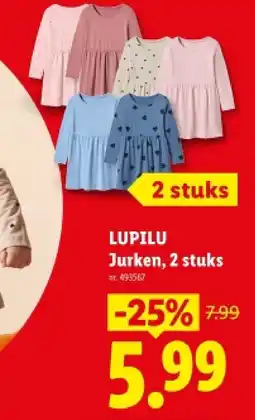 Lidl Jurken, 2 stuks aanbieding