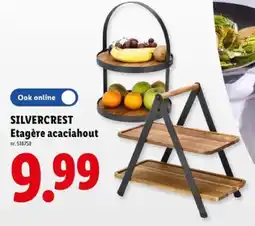 Lidl Etagère acaciahout aanbieding