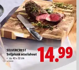 Lidl Snijplank acaciahout aanbieding