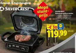 Lidl Elektrische grill en smoker aanbieding