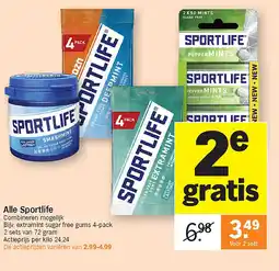 Albert Heijn Alle Sportlife aanbieding
