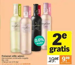 Albert Heijn Freixenet stille wijnen aanbieding