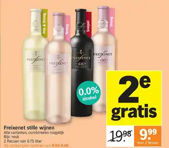 Freixenet stille wijnen