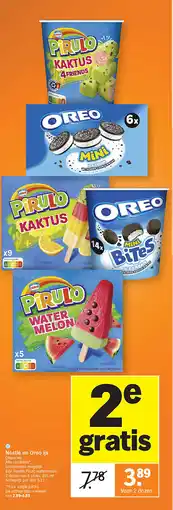Albert Heijn Nestlé en Oreo ijs aanbieding